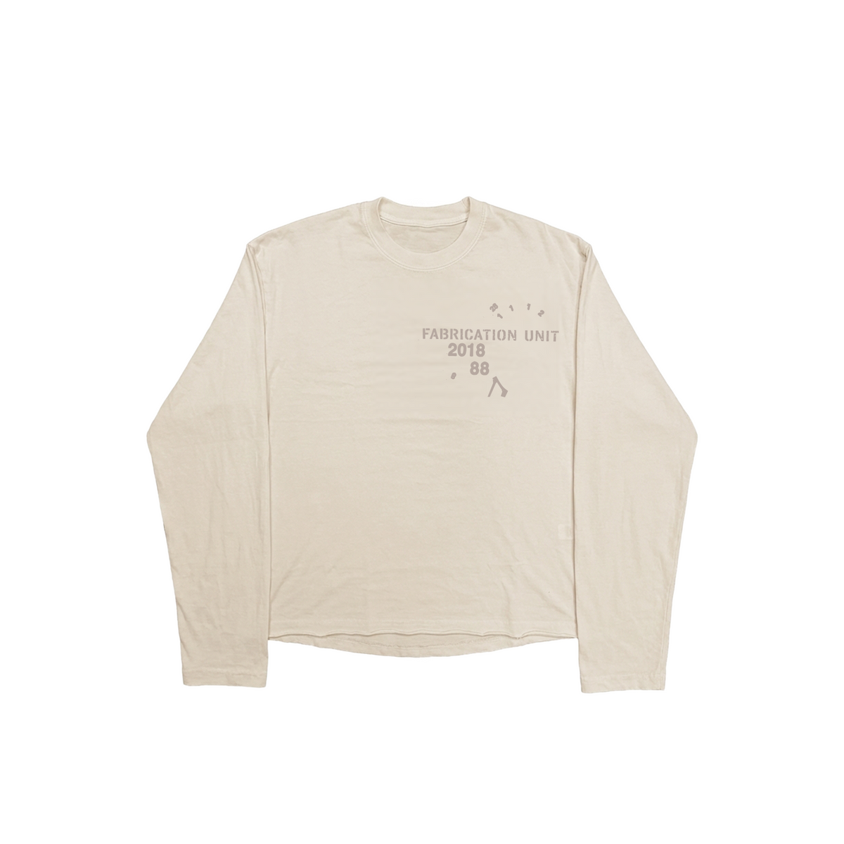 R-0H Distressed White Long Sleeve – photo 2