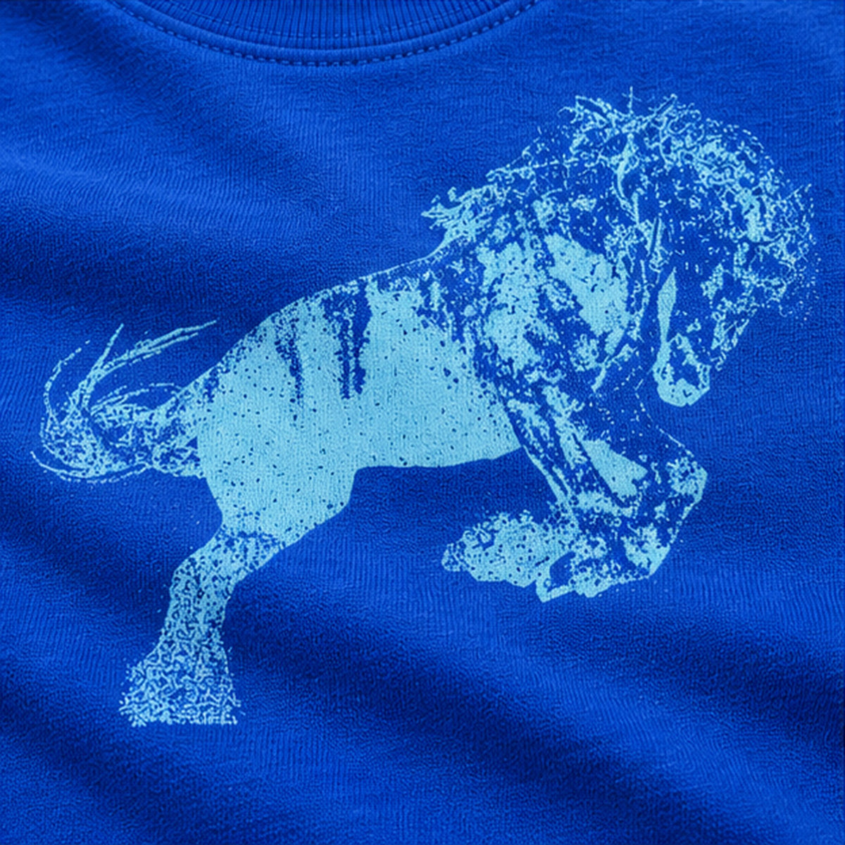 R-Y0H Blue Stang Fitted Long Sleeve – photo 3