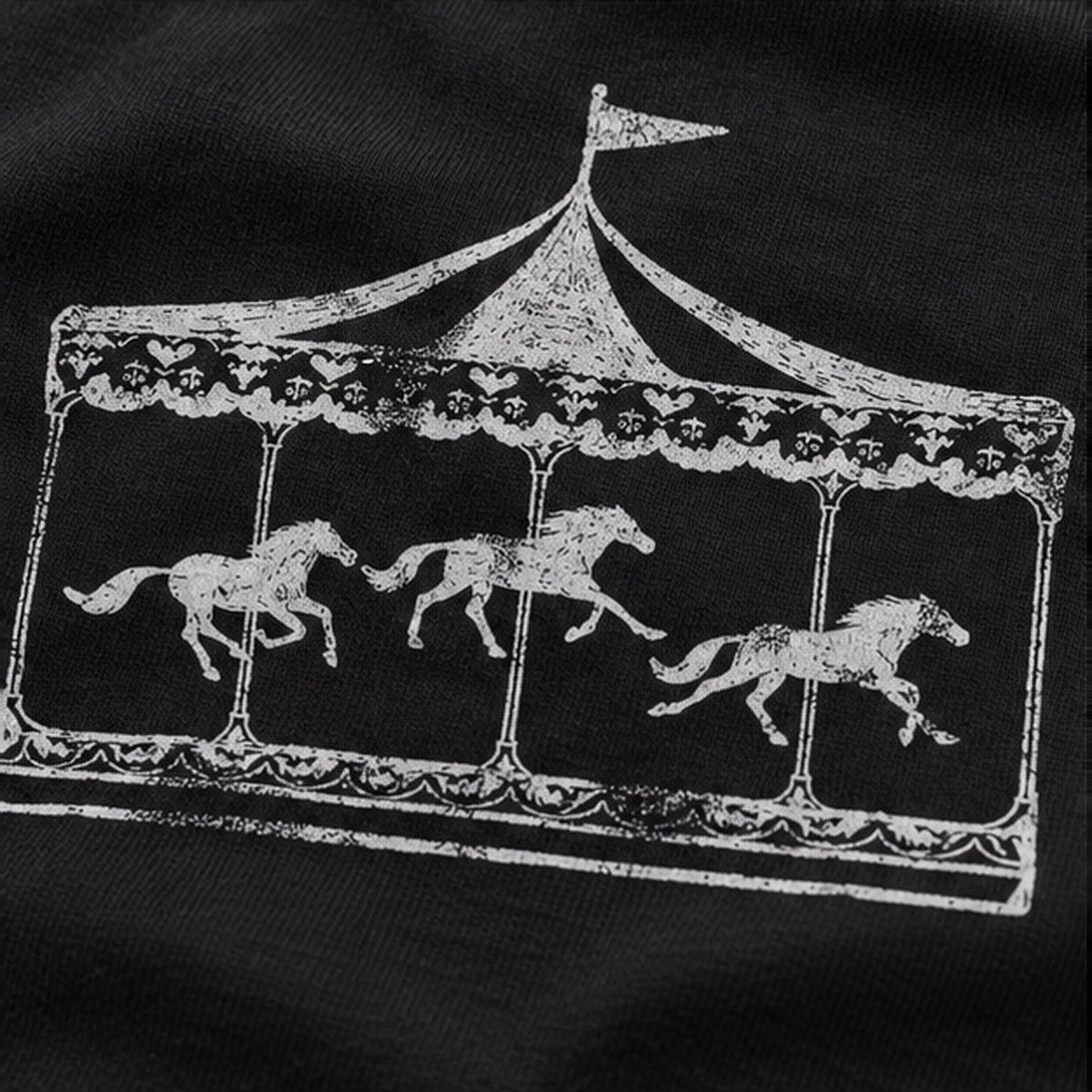 R-Y0H Karuzela Fitted Long Sleeve Black – photo 3
