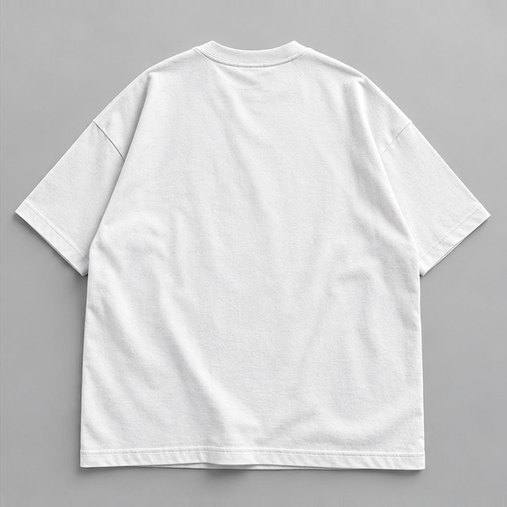 I AM A PHAROH OVERSIZED TEE — WHITE