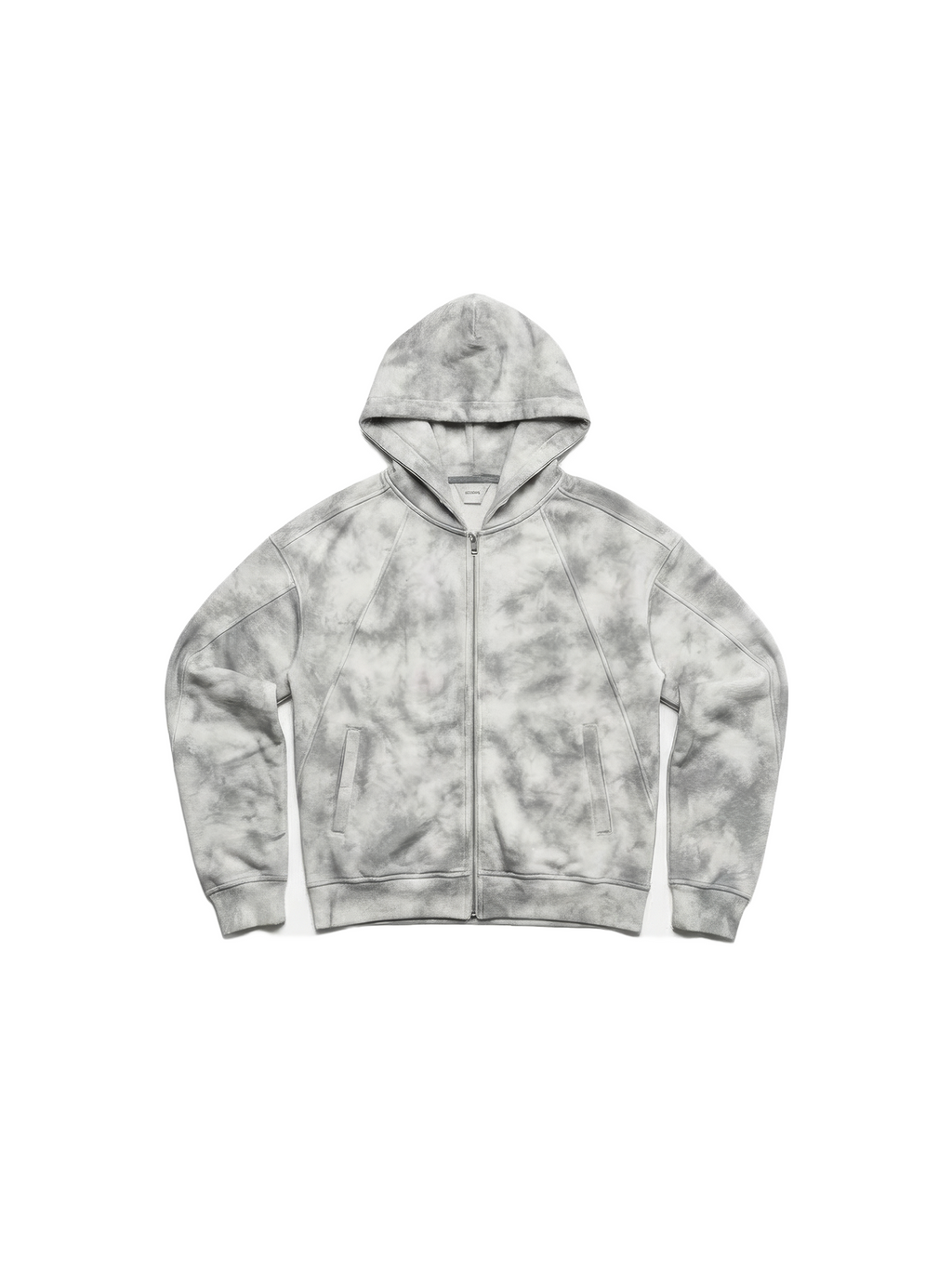 R-OH / WHITE WASHED ZIP UP