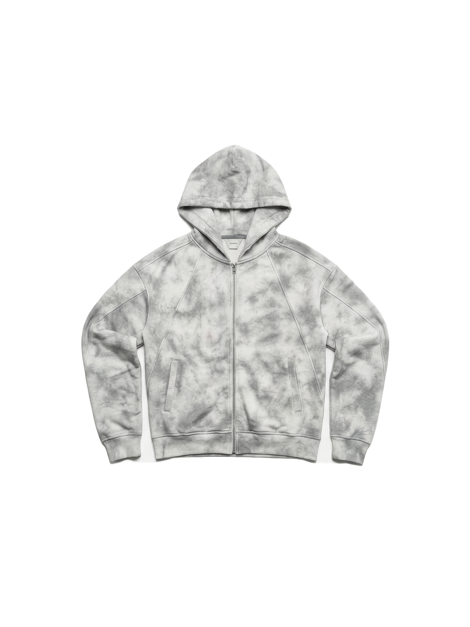 R-OH / WHITE WASHED ZIP UP