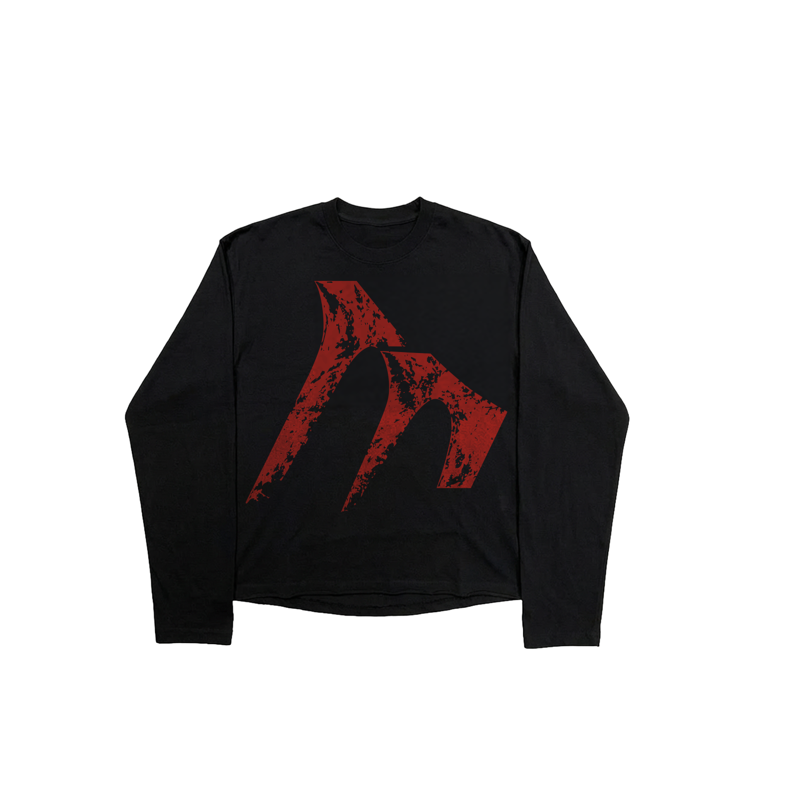 R-0H / DISTRESSED BLACK LS