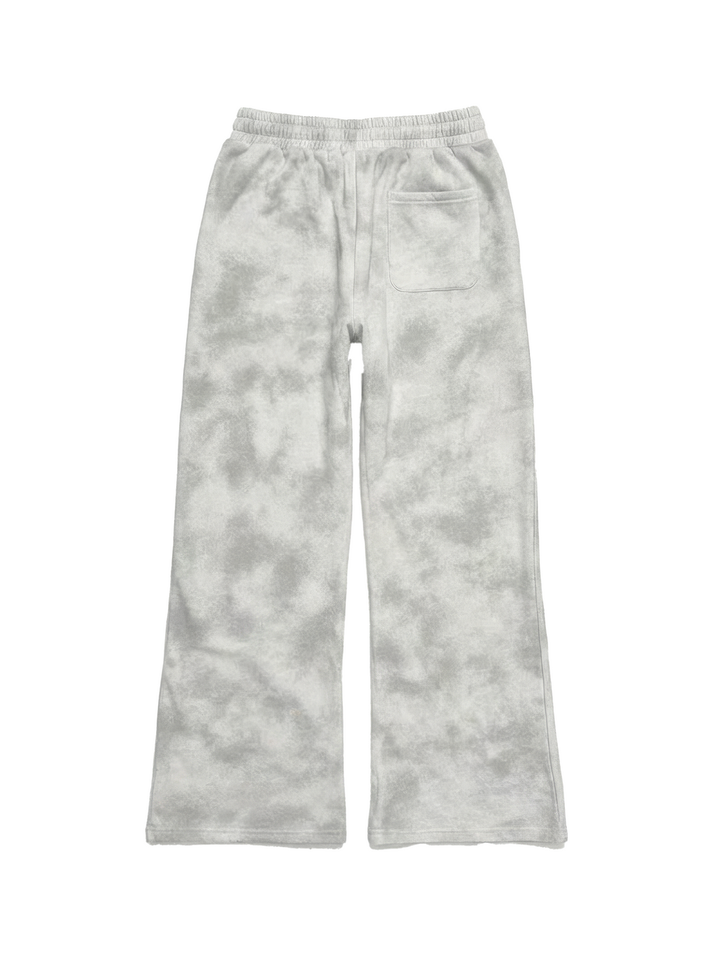 R-OH / WHITE WASHED FLARE PANTS