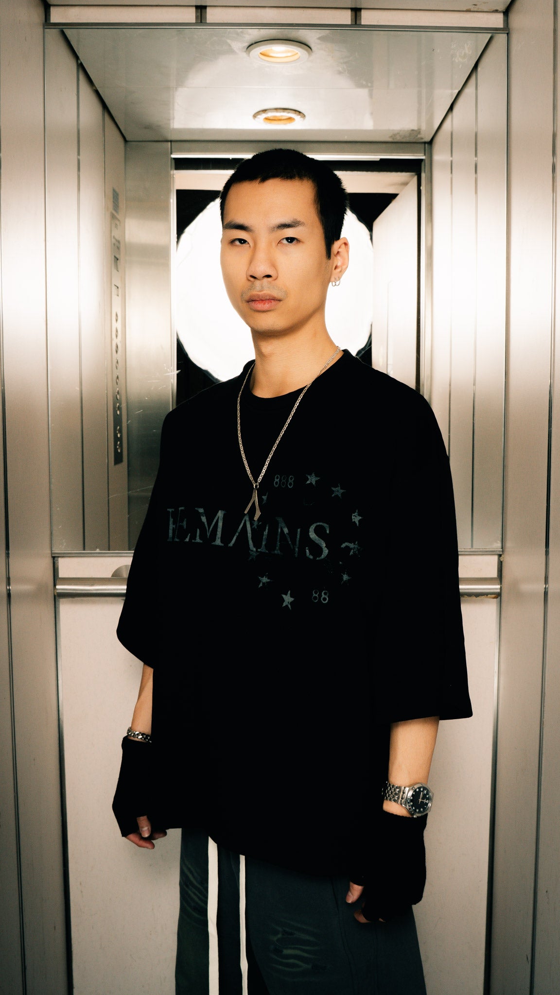 R-0H Remains Tee 02 – heavyweight screen print tee
