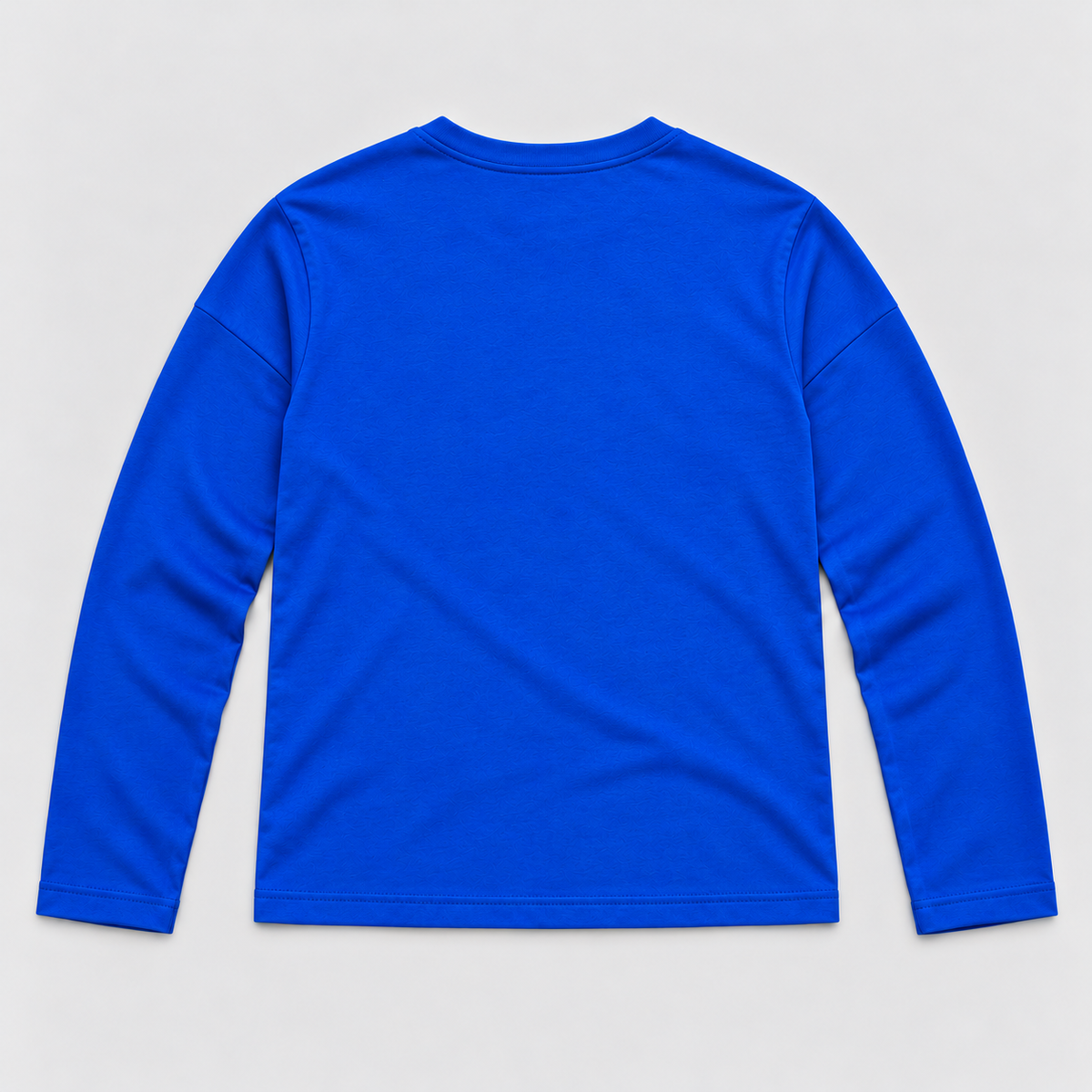 BLUE STANG FITTED LONG SLEEVE — BLUE